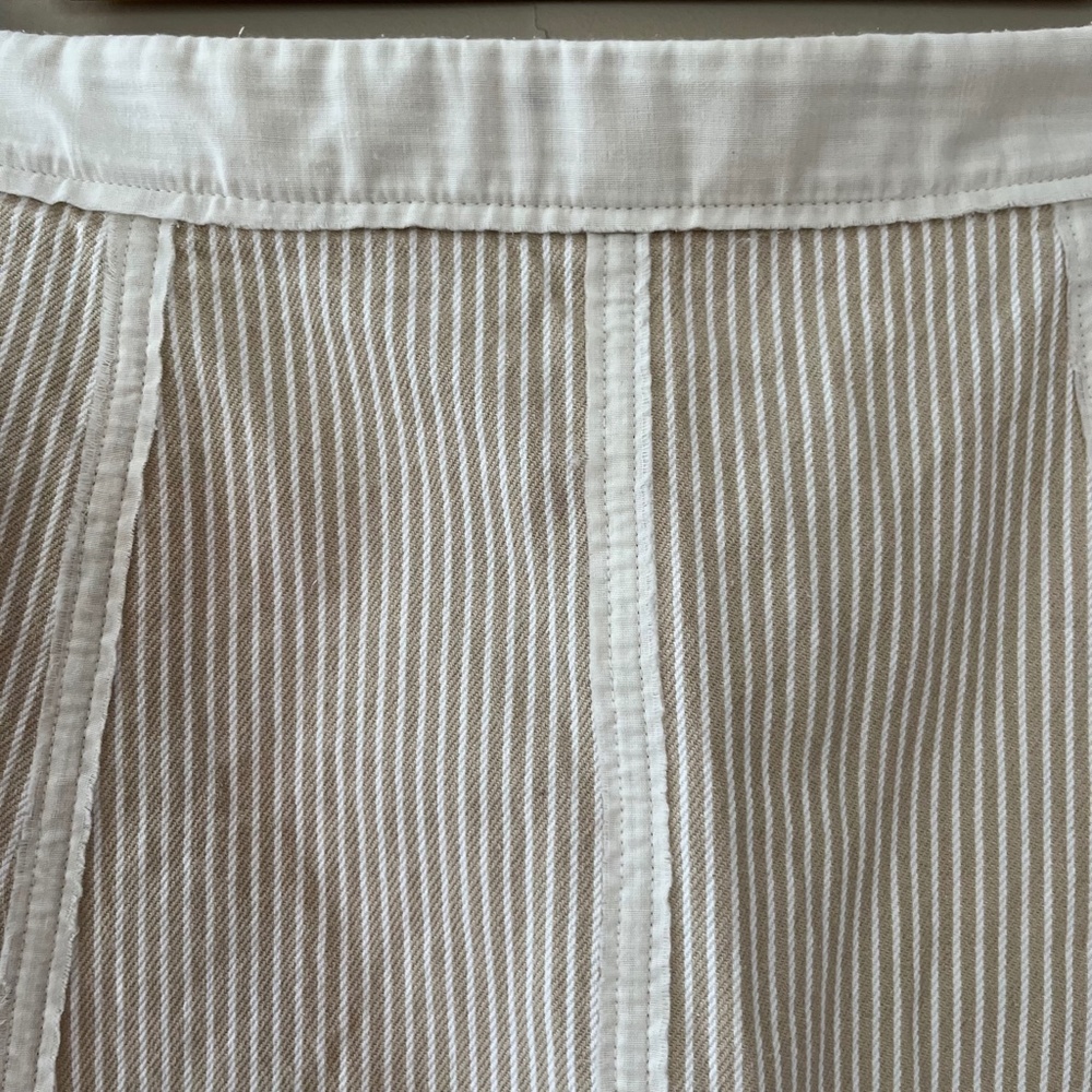 isabel marant white cotton canvas skirt - Picture 7 of 10